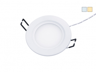 LED Deckenleuchte Monaco S2 95mm rund 24Vdc CCT steuerb 483lm 9W 