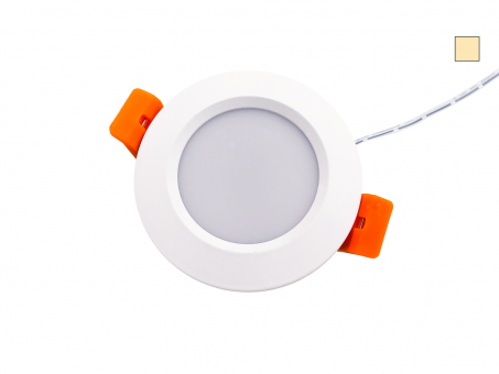 LED Deckenleuchte Monaco S3 68mm rund 24Vdc warmweiß comf 5W 