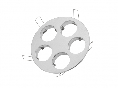 5-fach Einbaurahmen rund, für Cursa 2.5W -Aluminium- 