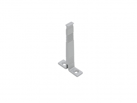 Wand/Deckenhalter gerade, LED Aluminium Rund-Profil 24 Aluminium 