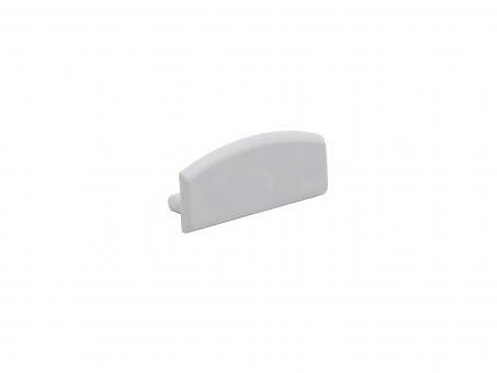 Endkappe LED Alu U-Profil SLXL8mm ohne Kabeldurchgang Alu 