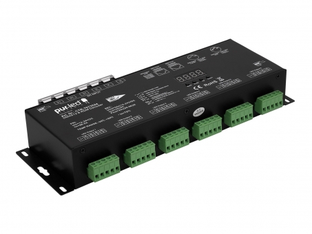 LED Dimmer RDM DMX512 12-24Vdc 24x4A 