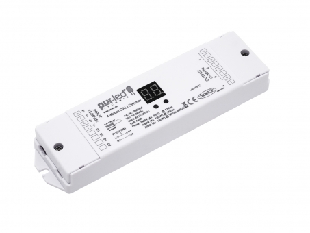 LED Dimmer DALI DT6 RGB(W) 12-36Vdc 4x5A mit Tastereingang 