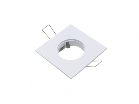 1-fach Einbaurahmen eckig für Cursa 2.5W -weiß- 