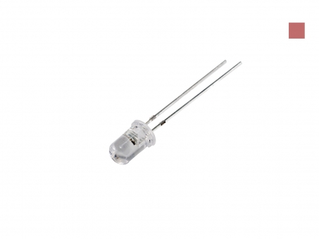 LED 5mm infrarot klar ca.8mW max. - IR LEDs Abstrahlwinkel ca.20° 