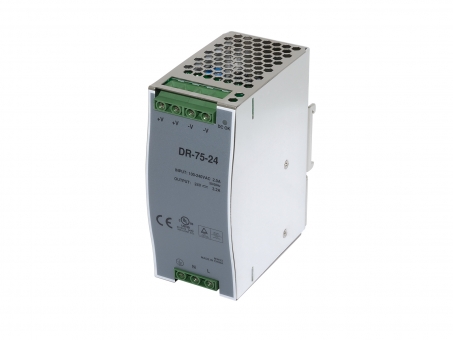 Hutschienen Netzteil 24Vdc +/-10% 75W 3,2A 