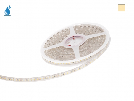 LED Stripe warmweiß 24Vdc 9,6W/m 720lm/m 120LEDs/m IP67 5,0m 