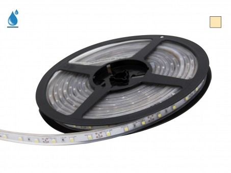 LED Stripe warmweiß 12Vdc 4W/m 330lm/m 60LEDs/m IP67 5,0m 