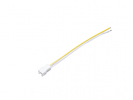 10cm Leitung XPA Buchse offenes Ende 2x0,5mm² Leitung weiß 