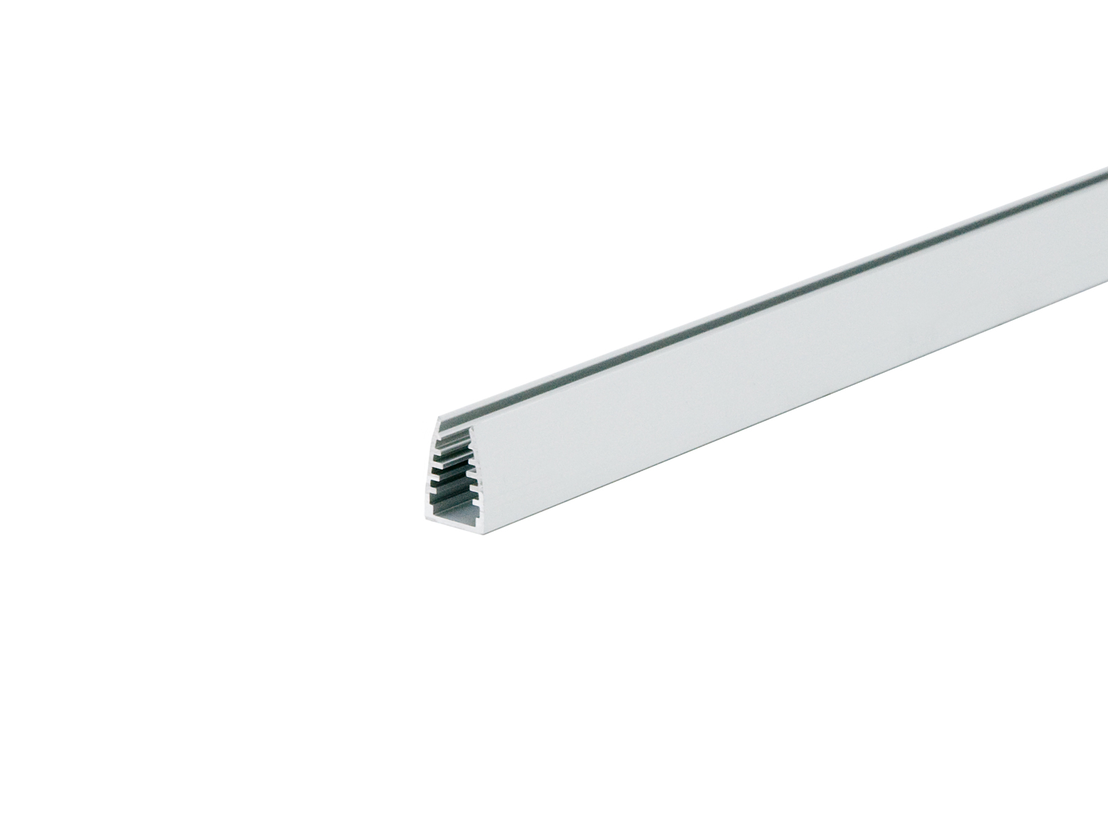 1m LED-Alu-Glaskanten-Profil Leiste Glaskantenbeleuchtung Glasboden 6mm Vitrine 