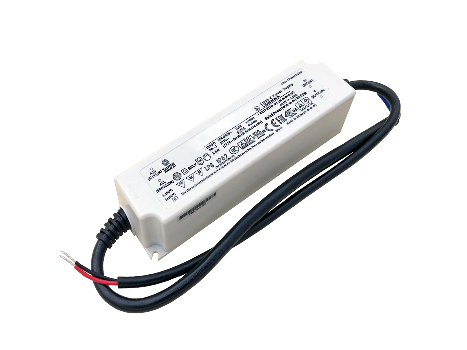 25W / 1A DC 24V LED Trafo Netzteil Transformator Adapter Driver  Schaltnetzteil für 230V LED Streifen Beleuchtung Stripe